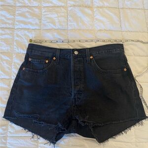 Levi's Dark Denim Jean Shorts